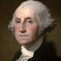 President George Washington. Good luck calling him!